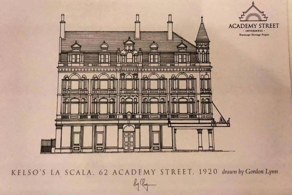 Spacious City Centre Apartment Full Of Character Inverness Eksteriør billede